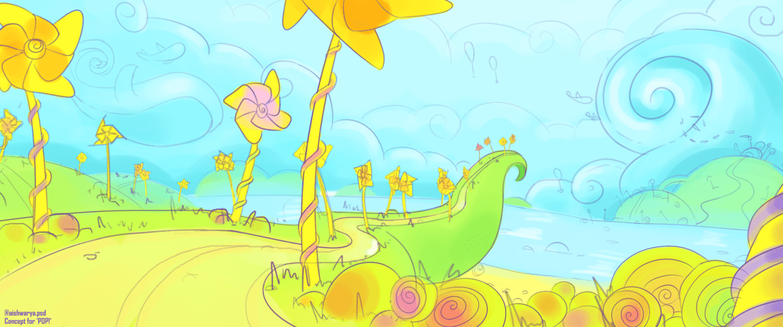 Surreal Wonderland - Variation with colour