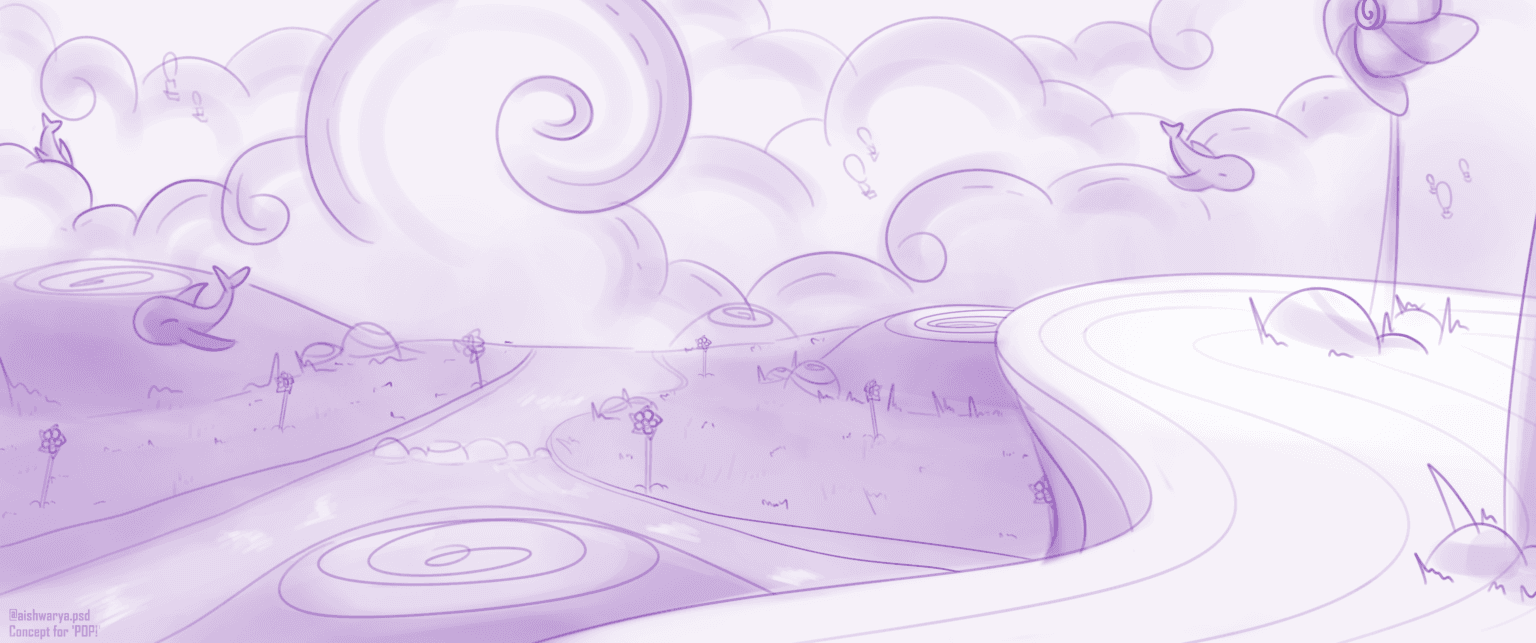 Surreal Wonderland - Variation with shading