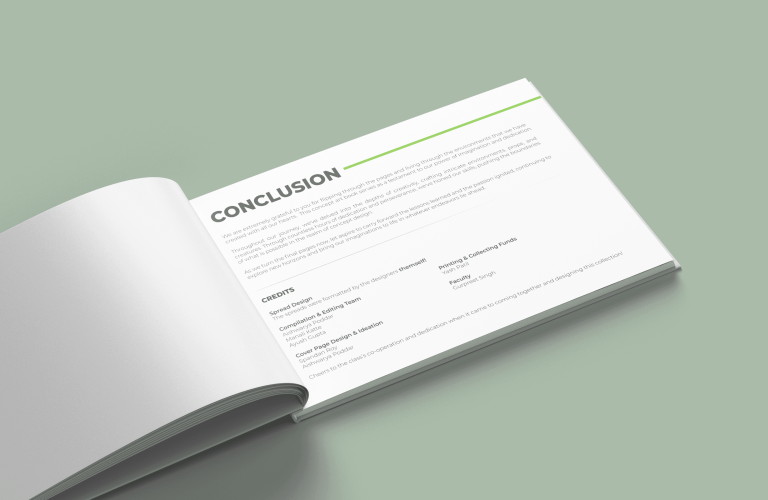 Concept Booklet - Conclusion